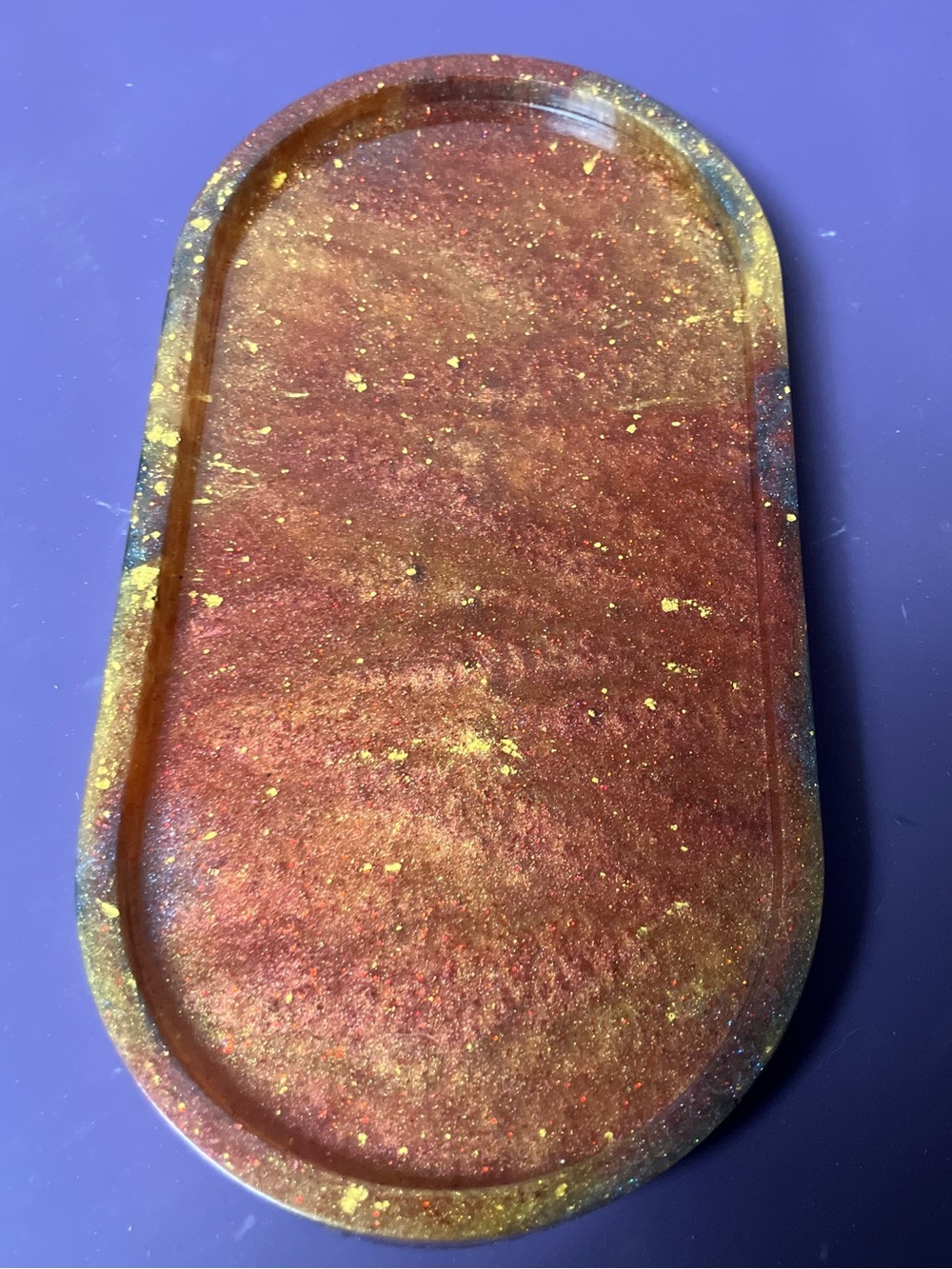 Inferno trinket tray handmade
